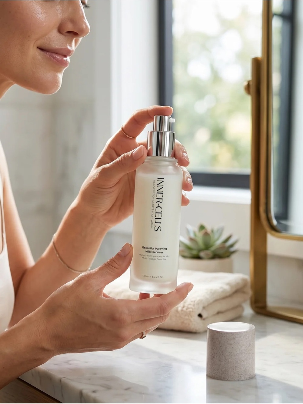 Essential Purifying Milk Cleanser Infused - Picture 2 of 11